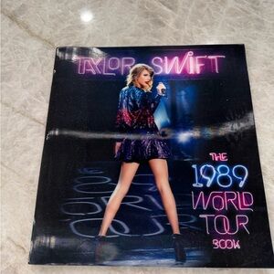 1989 World Tour Book with Vibrant Cover
